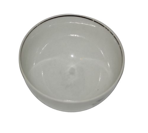 RARE WORCESTER SMOKEY PRIMITIVE OR TRANSITIONAL PERIOD L'AMOUR TEA BOWL C17551778 - ADDITIONAL PHOTO 4
