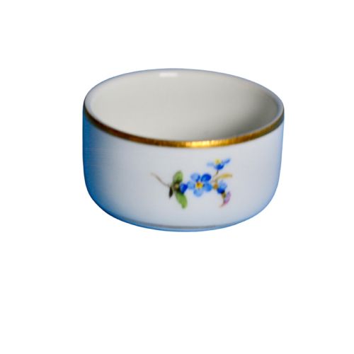 19TH CENTURY MEISSEN PORCELAIN CIRCULAR SALT CELLAR - ADDITIONAL PHOTO 1