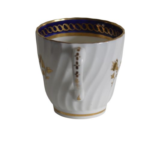 18TH CENTURY CAUGHLEY PORCELAIN COFFEE CUP - ADDITIONAL PHOTO 2