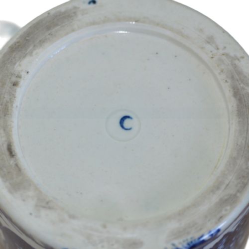 18TH CENTURY WORCESTER PORTER MUG 1770 75 - ADDITIONAL PHOTO 4