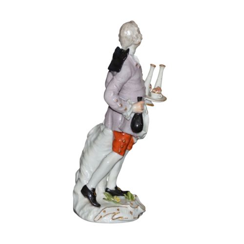 CIRCA 1755 MEISSEN FIGURE OF A LEMONADE SELLER 'CRIS DE PARIS' SERIES - ADDITIONAL PHOTO 3