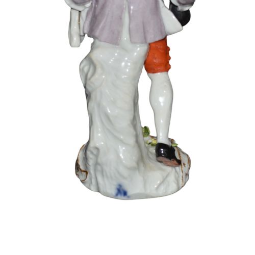 CIRCA 1755 MEISSEN FIGURE OF A LEMONADE SELLER 'CRIS DE PARIS' SERIES - ADDITIONAL PHOTO 5