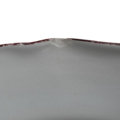 17521776 CHELSEA SHAPED DEEP PLATE DISH PAINTED WITH FLORAL SPRAYS - ADDITIONAL PHOTO 3