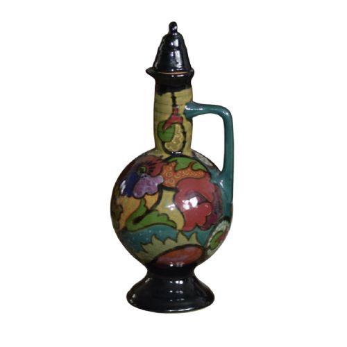 DUTCH ART DECO EARTHENWARE LIQUEUR JUG C1920