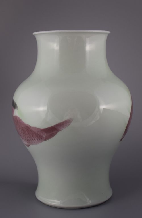 JAPANESE PORCELAIN VASE BY MAKUZU KOZAN - ADDITIONAL PHOTO 4