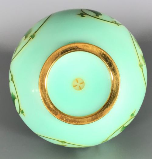 GOLD MOUNTED ANTIQUE JAPANESE CLOISONNE VASE - ADDITIONAL PHOTO 6