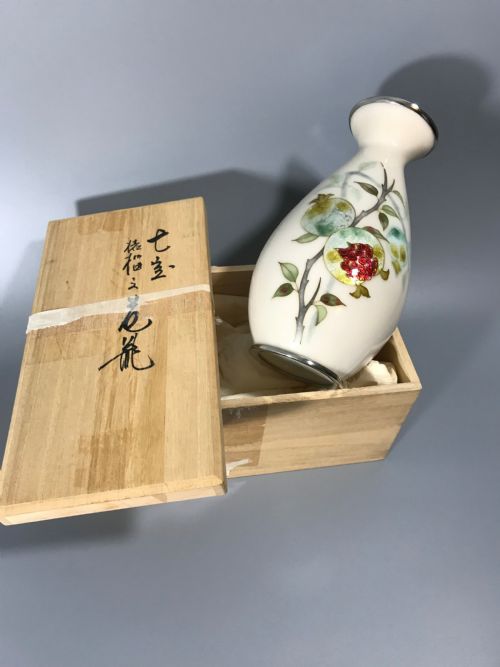 JAPANESE CLOISONNE VASE BY TAMURA - ADDITIONAL PHOTO 8