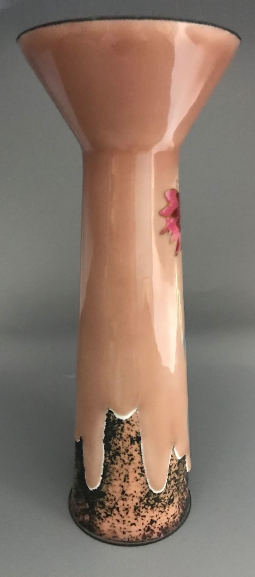 RARE LARGE JAPANESE CLOISONNE VASE - ADDITIONAL PHOTO 2