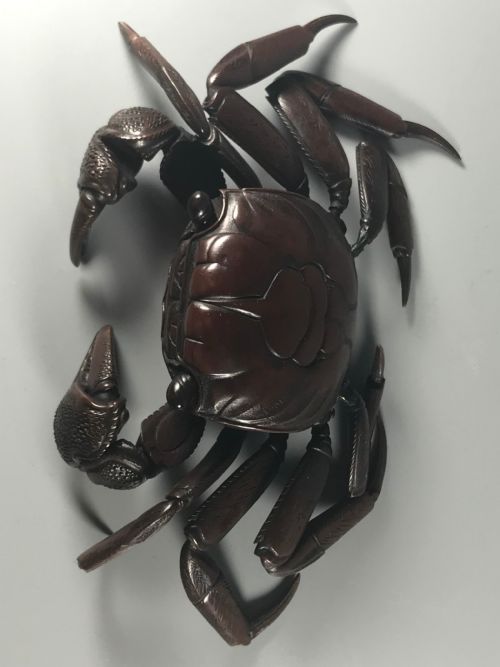 Japanese Articulated Bronze Crab