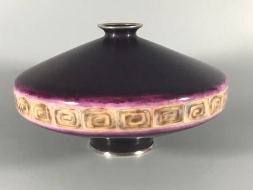 JAPANESE CLOISONNE VASE - ADDITIONAL PHOTO 5