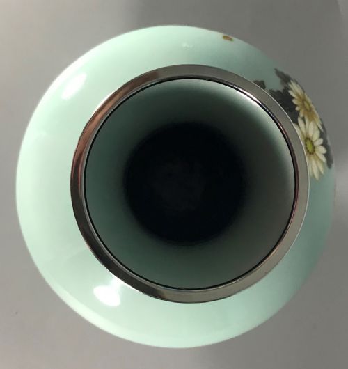 JAPANESE CLOISONNE VASE - ADDITIONAL PHOTO 2