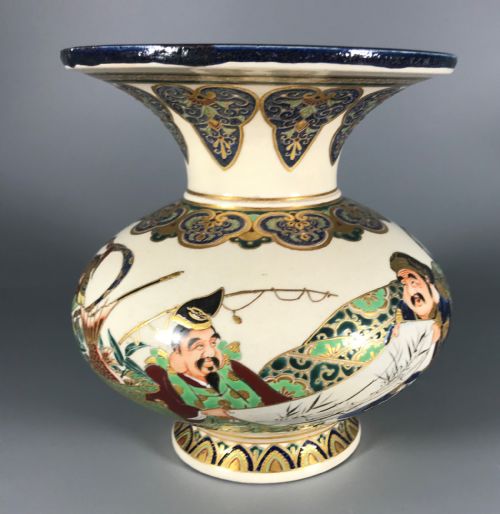 JAPANESE SATSUMA IMPERIAL VASE - ADDITIONAL PHOTO 3