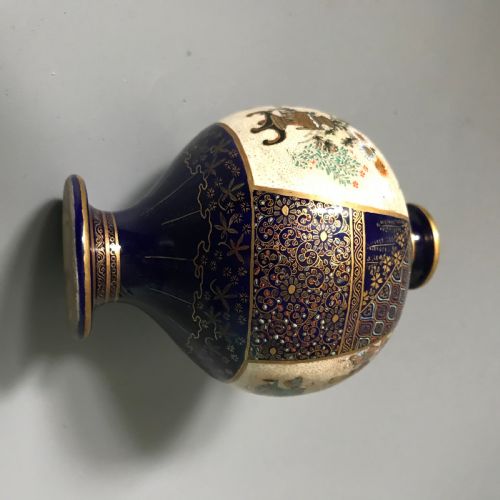JAPANESE SATSUMA VASE BY KINKOZAN - ADDITIONAL PHOTO 2