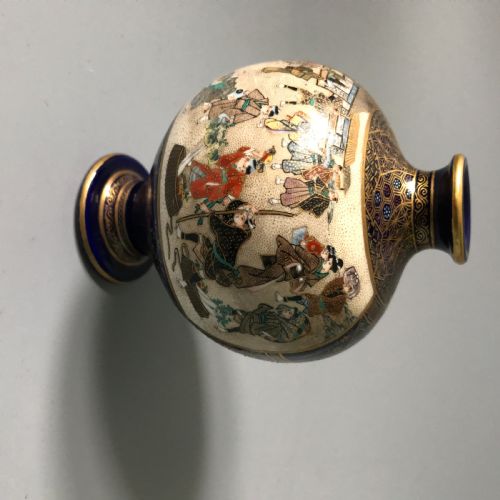 JAPANESE SATSUMA VASE BY KINKOZAN - ADDITIONAL PHOTO 3