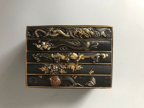 JAPANESE MIXED METAL BOX - ADDITIONAL PHOTO 1