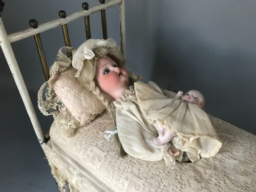 RARE AUTOMATON MUSICAL DOLL - ADDITIONAL PHOTO 9