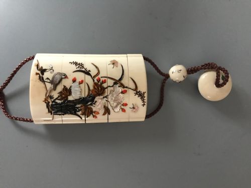 WONDERFULL JAPANESE SHIBAYAMA INRO SUITE - ADDITIONAL PHOTO 4