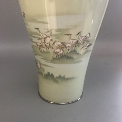 AN IMPORTANT PAIR OF ANTIQUE JAPANESE CLOISONNE VASES - ADDITIONAL PHOTO 5