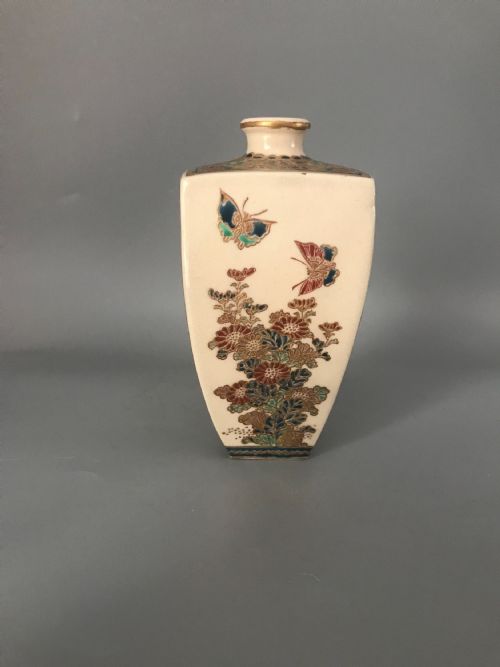 JAPANESE IMPERIAL SATSUMA VASE - ADDITIONAL PHOTO 2