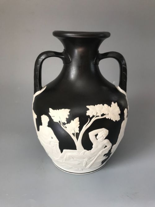 Antique Wedgwood Rare Early Portland Vase.