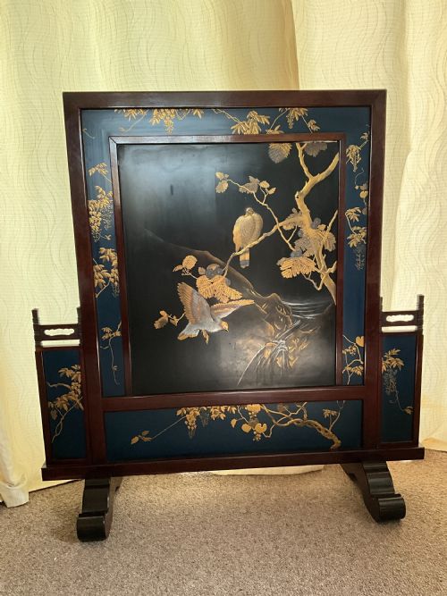 MAGNIFICENT JAPANESE GOLD LACQUER SCREEN - ADDITIONAL PHOTO 10