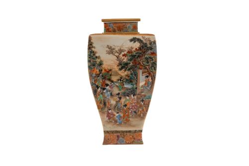 JAPANESE SATSUMA VASE - ADDITIONAL PHOTO 1
