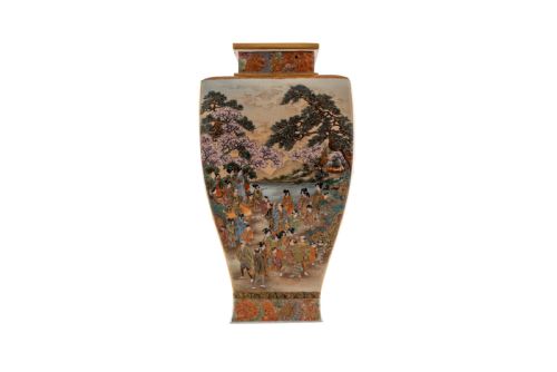 JAPANESE SATSUMA VASE - ADDITIONAL PHOTO 4