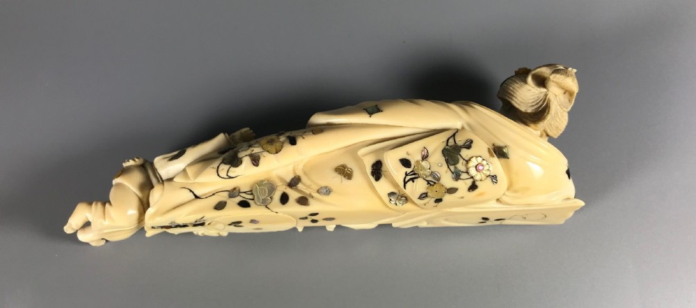JAPANESE IVORY AND SHIBAYAMA OKIMONO View III