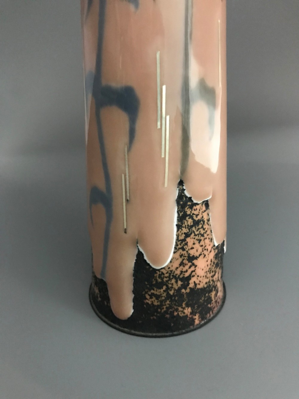 RARE LARGE JAPANESE CLOISONNE VASE. View VI