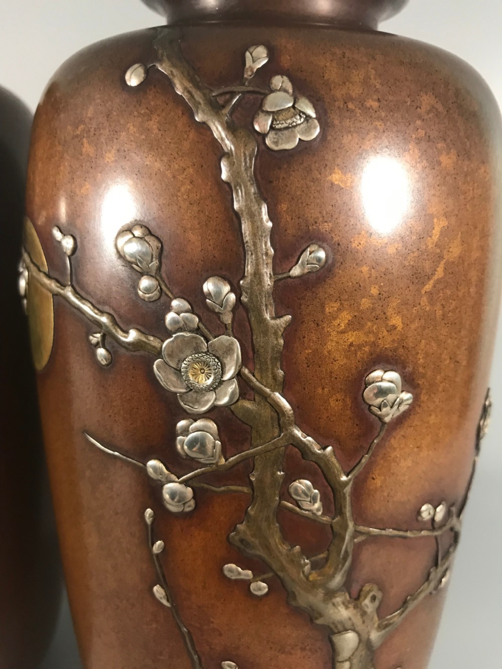 JAPANESE BRONZE VASES by NOGAWA View VI