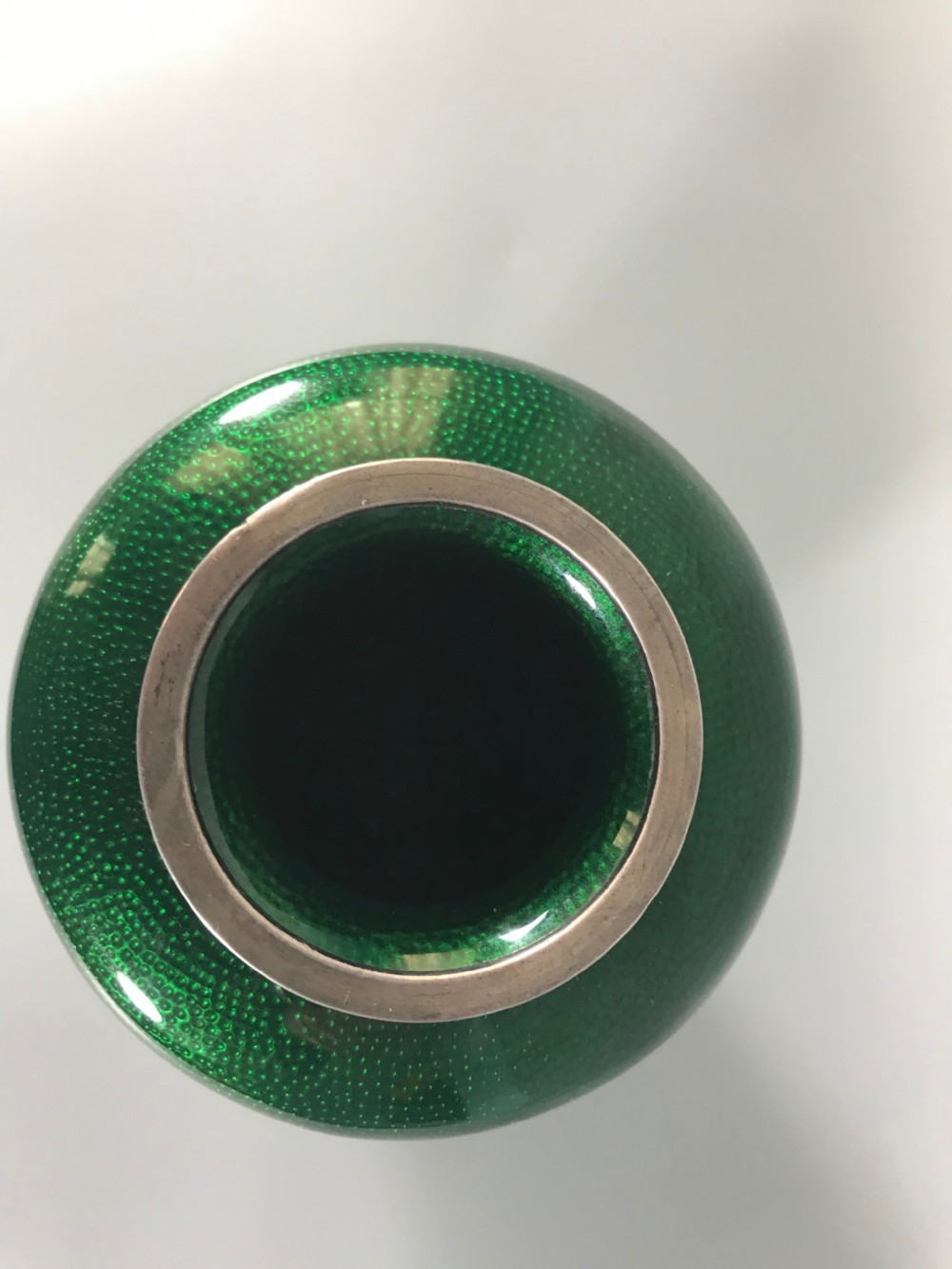 JAPANESE CLOISONNE VASE by ANDO View V