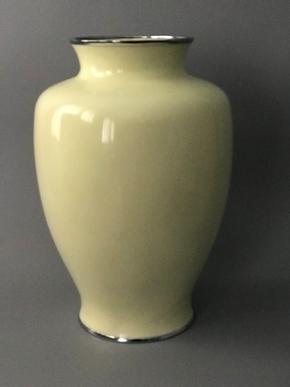 HUGE JAPANESE CLOISONNE VASE View IV