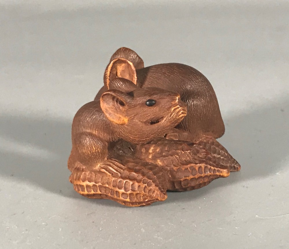 ANTIQUE JAPANESE NETSUKE by MASANAO View III