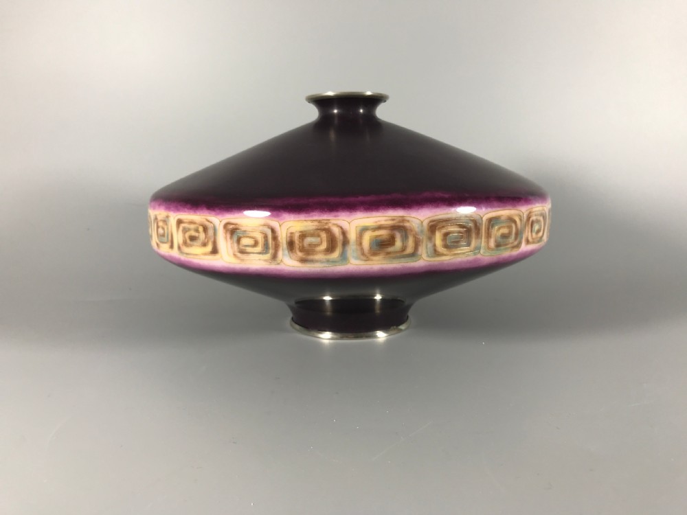 Japanese cloisonne vase View II