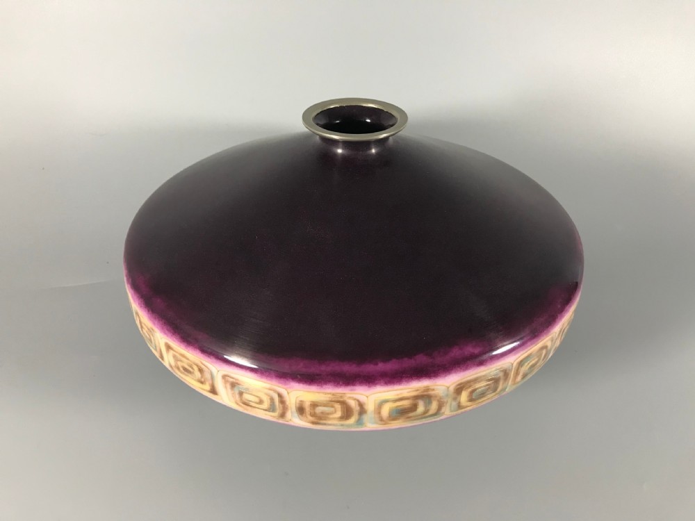 Japanese cloisonne vase View III