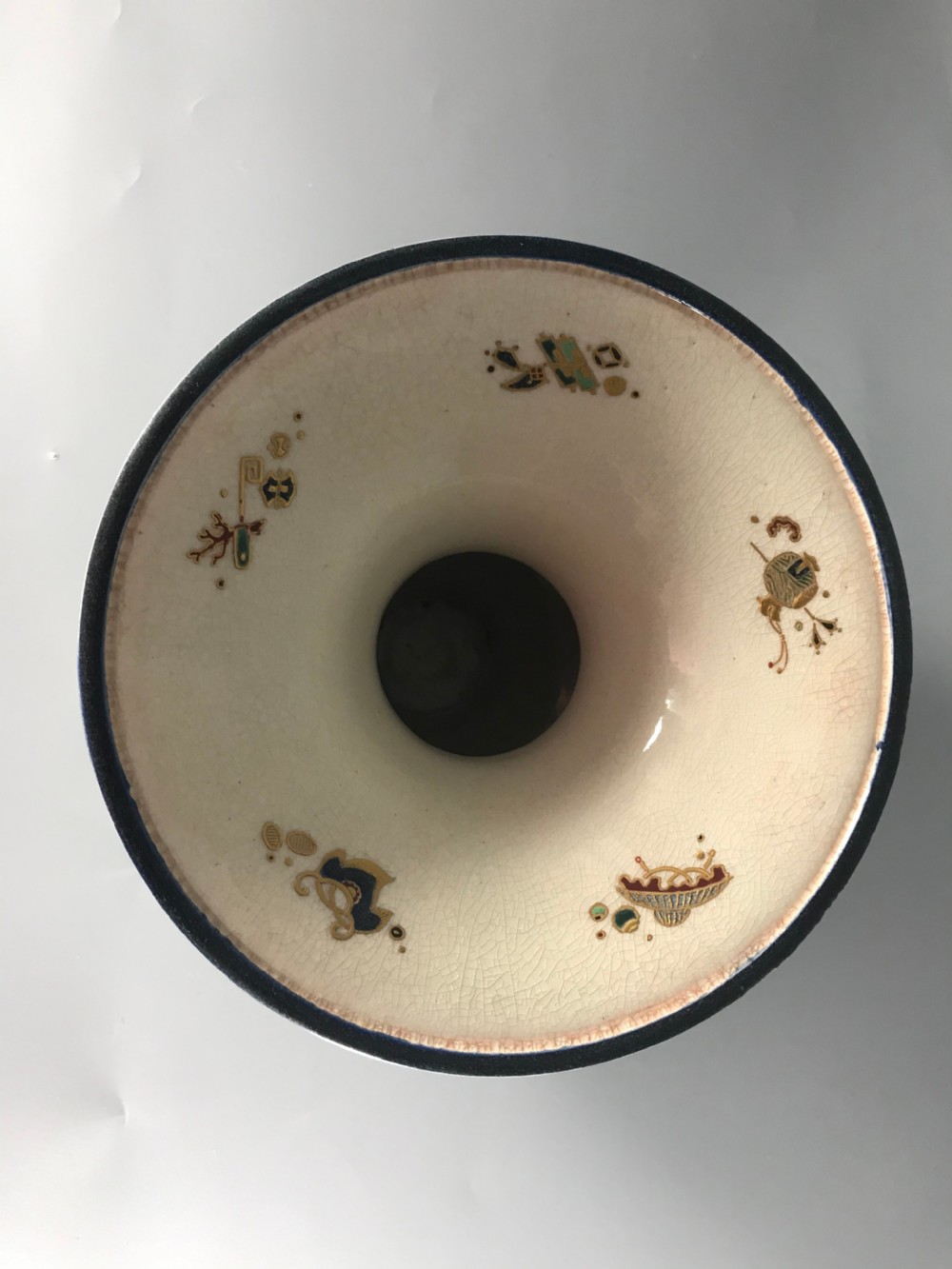 JAPANESE SATSUMA IMPERIAL VASE View VII