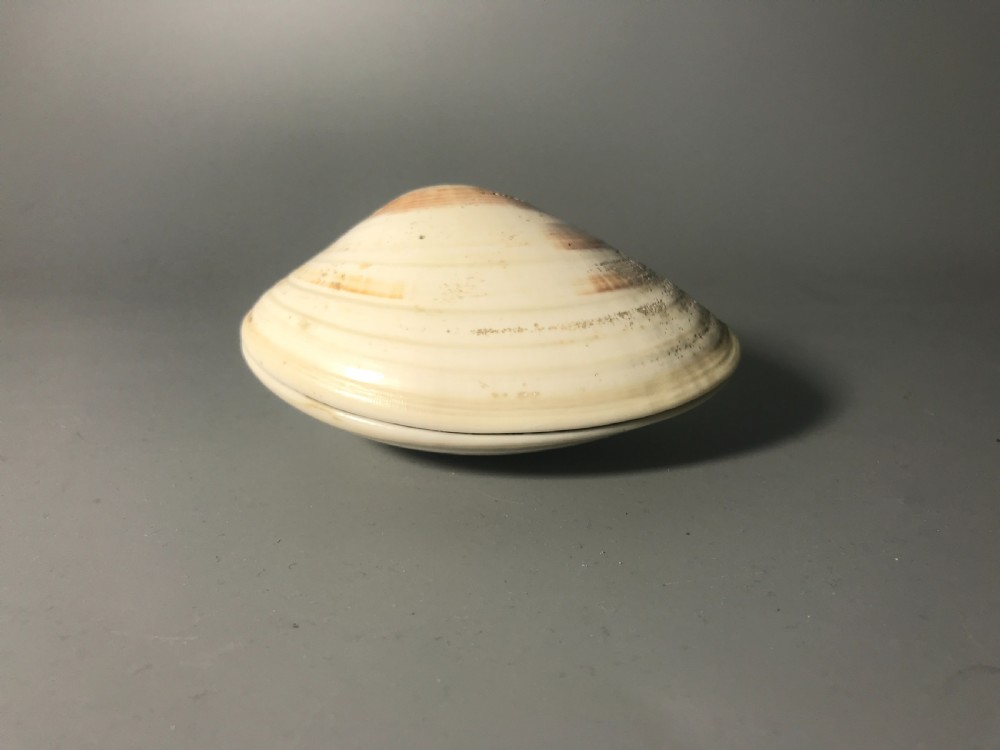 JAPANESE GOLD LACQUERED CLAM SHELL. View III