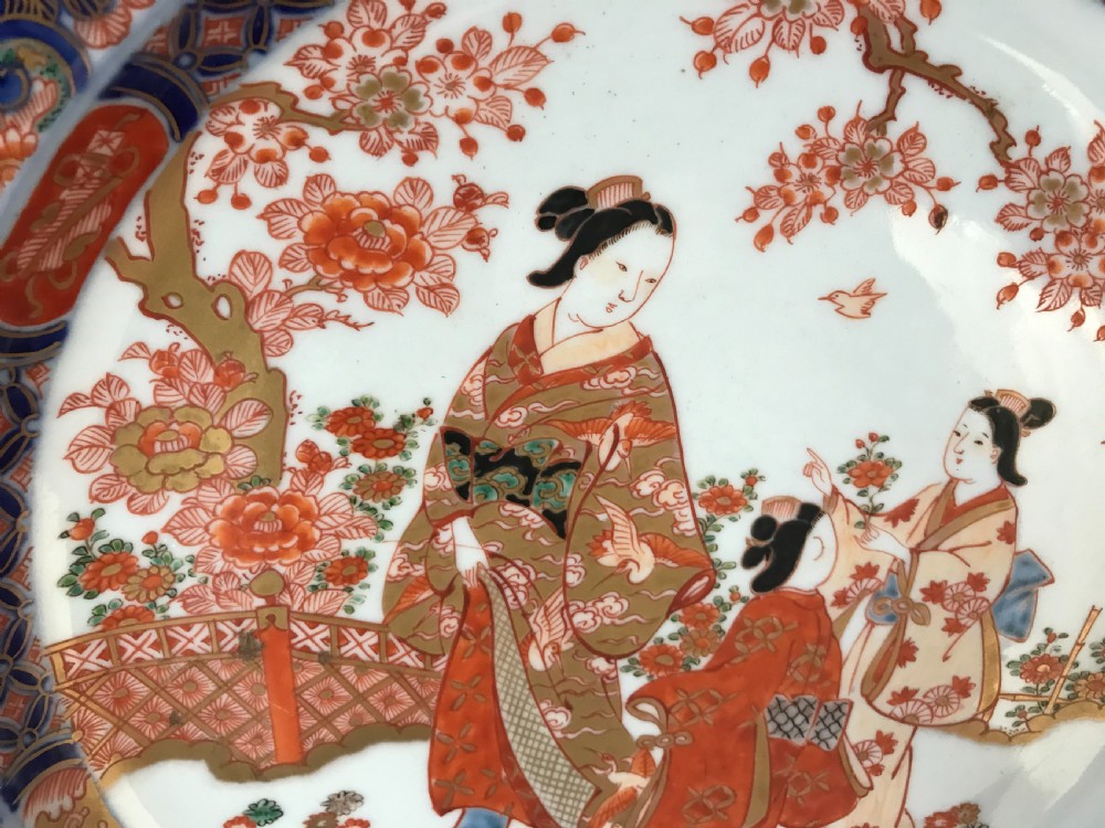 A large Japanese Imari charger. View II