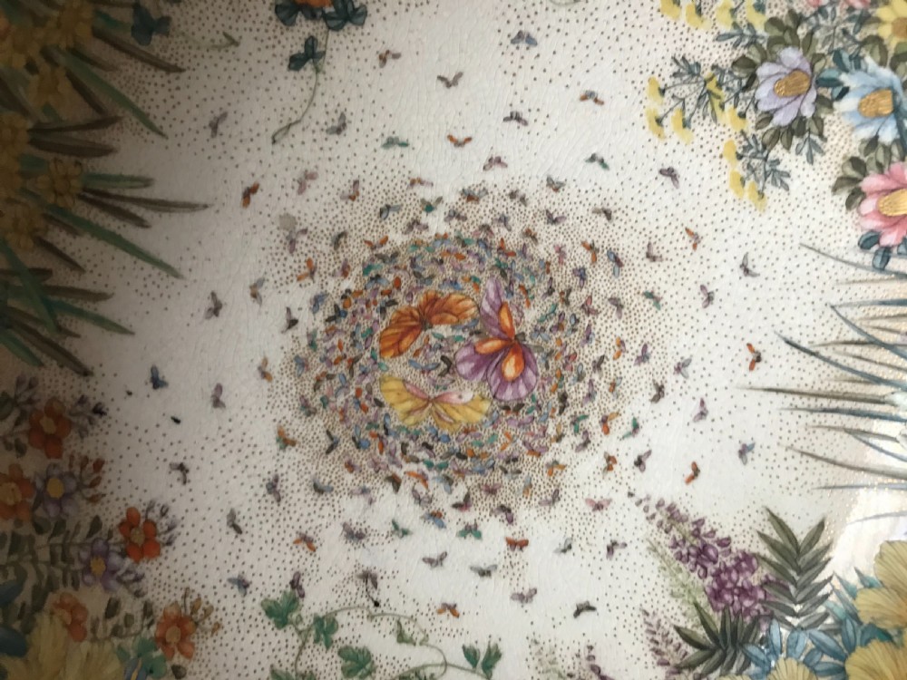 Japanese Satsuma bowl by HOZAN . View V