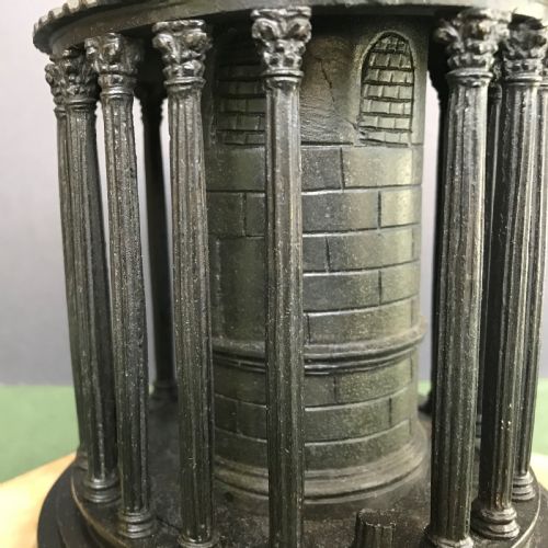 fig 1. A good size 19th Century Grand Tour bronze model of the Temple of Vesta