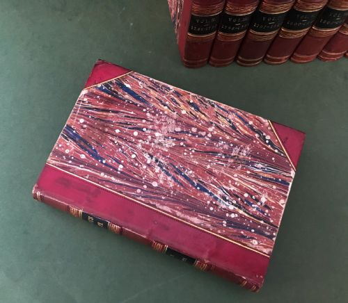 fig 5. An attractive and complete set of books comprising Alison's Europe