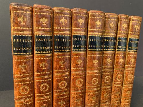 Thomas Mortimer’s the British Plutarch Complete in 8 Books Dated 1791.