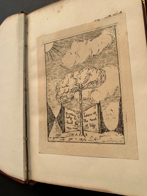 fig 2. A fabulous set of 3 leather bound books of Shakespeare's Comedies, Tragedies, Histories and Poems dated 1911-1912