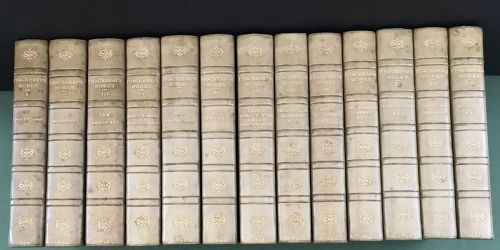 Thackeray's Works Complete in 13 Books Uniformly Bound by Bumpus