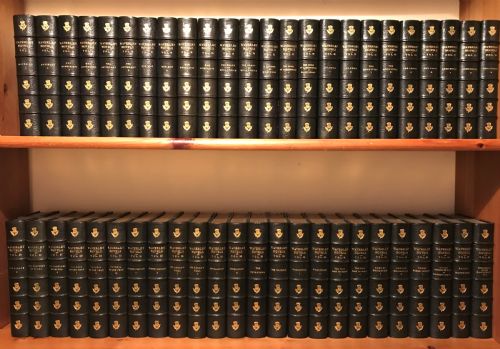 A Superb Set of Sir Walter Scott's Waverley's Novels Complete in 48 Riviere Bound Books Dated 1892-1894