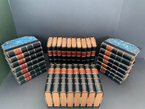 fig 2. Uniformly bound 32 book run of The Argosy 1877-1893 (volumes 23-56 but missing volumes 46 & 47)