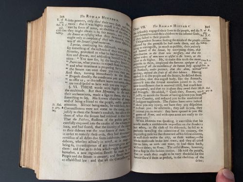 NATHANIEL HOOKE'S ROMAN HISTORY COMPLETE IN 8 UNIFORMLY BOUND BOOKS PUBLISHED 17651772 - ADDITIONAL PHOTO 8