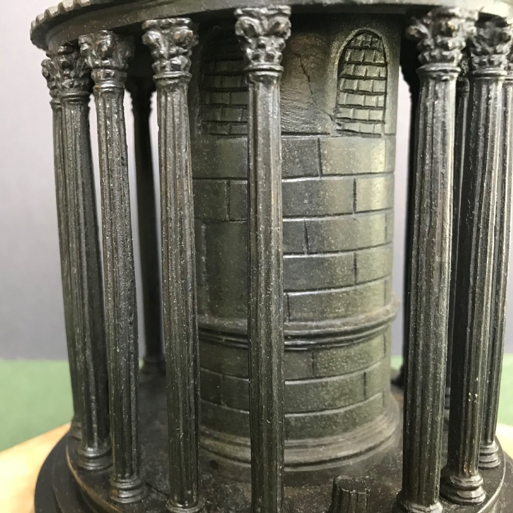 A good size 19th Century Grand Tour bronze model of the Temple of Vesta View II