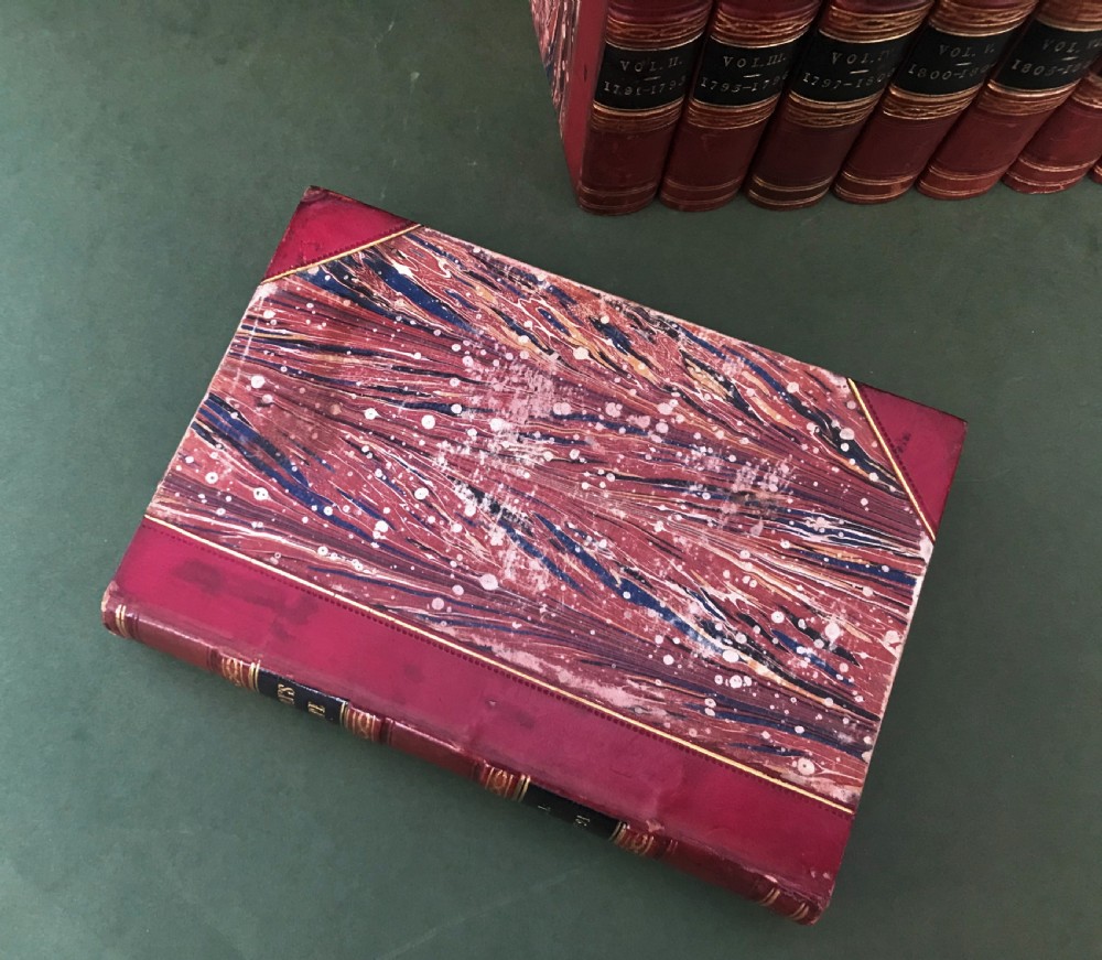 An attractive and complete set of books comprising Alison's Europe  View VI