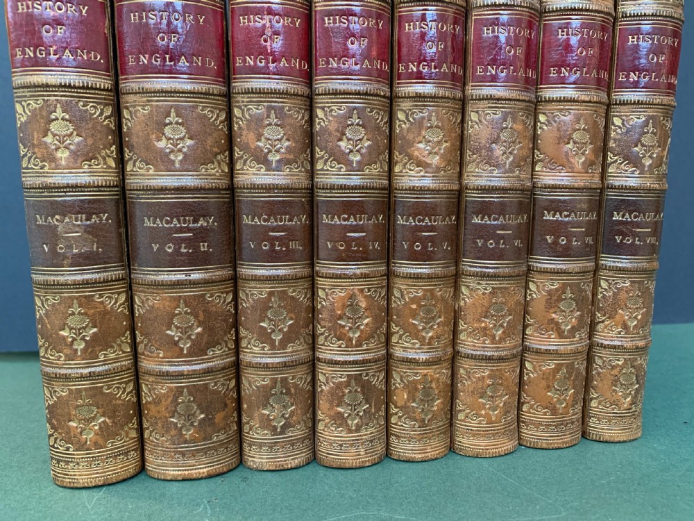 Macaulay's History of England dated 1885 complete in 8 books View IV